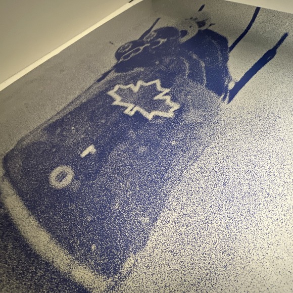 Vintage 1980 Lake Placid Olympics Embossed Poster Team Canada Bobsled - Picture 7 of 16